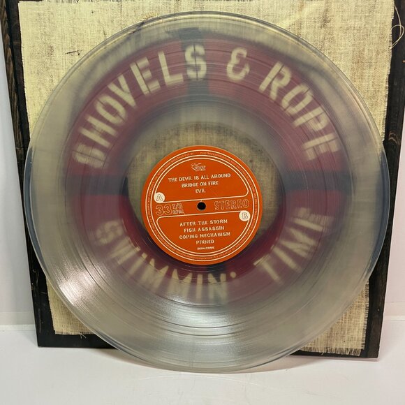 Shovels and Rope Swimmin Time 2014 Clear Double LP Vinyl Record Shrimp Records - Picture 4 of 7